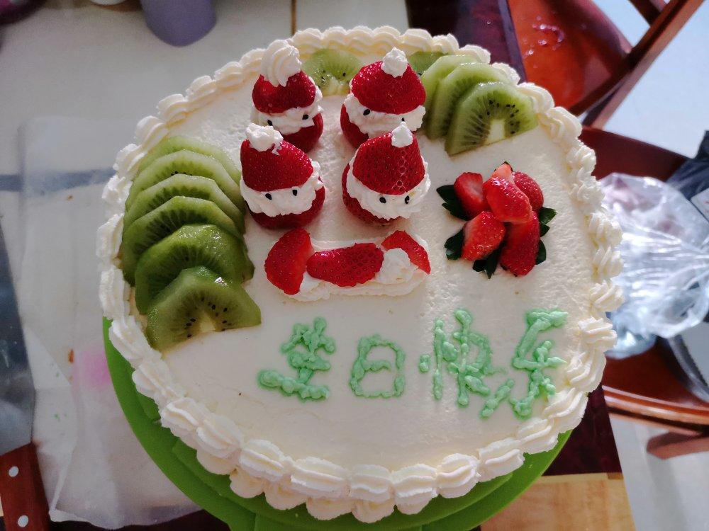 圣诞生日蛋糕