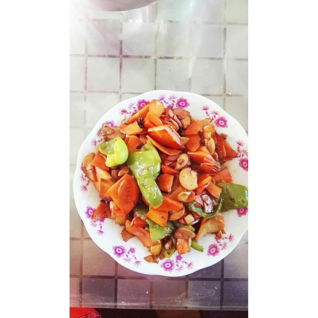 老丁的私房菜-美极杏鲍菇