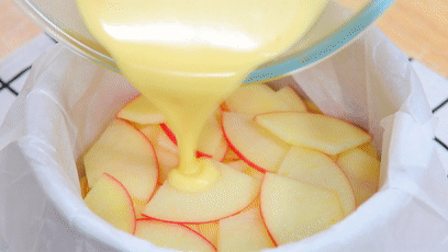 苹果蛋糕布丁 宝宝辅食食谱的做法 步骤9