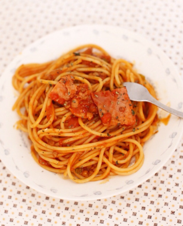 番茄肉酱意大利面