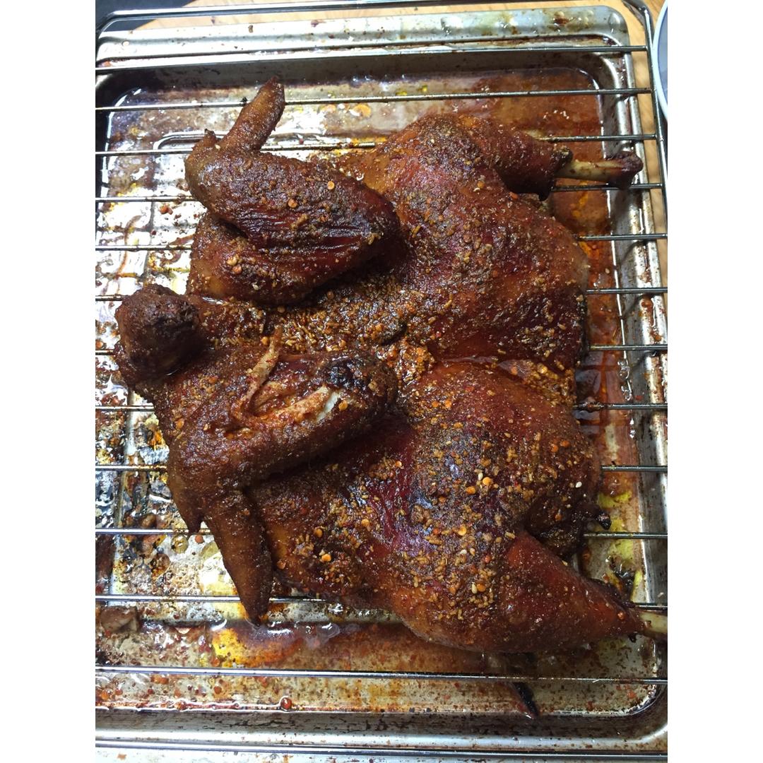 袋袋烤鸡--自制腌料+脆皮秘籍