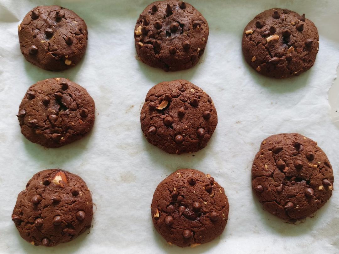 秒杀趣多多❗️巧克力坚果软曲奇饼干