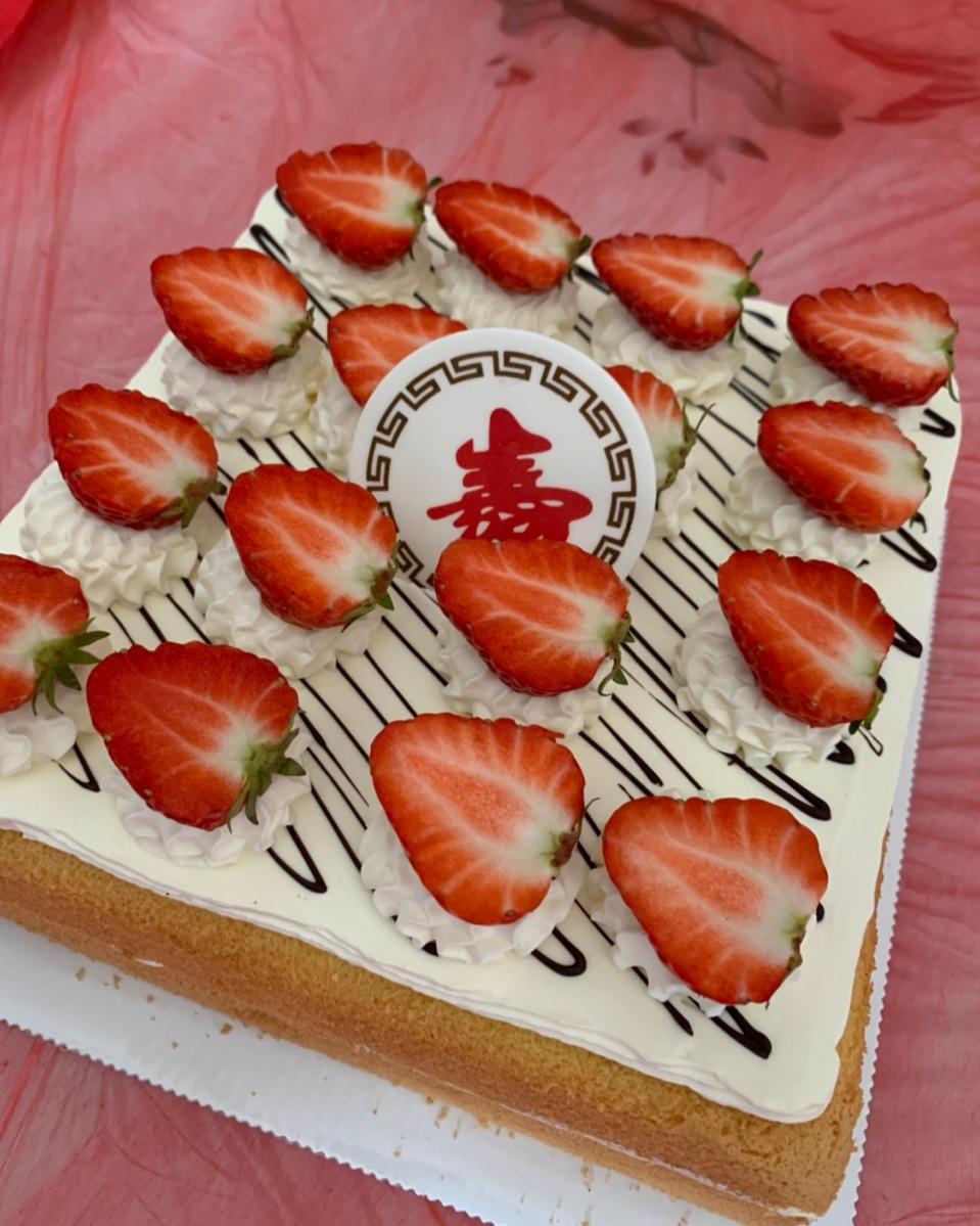 戚风蛋糕（八寸方模）