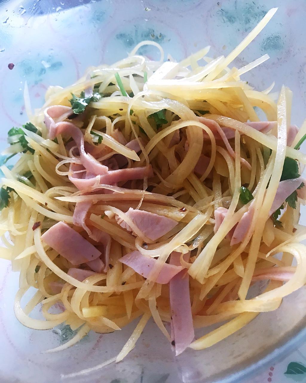 炝拌土豆丝