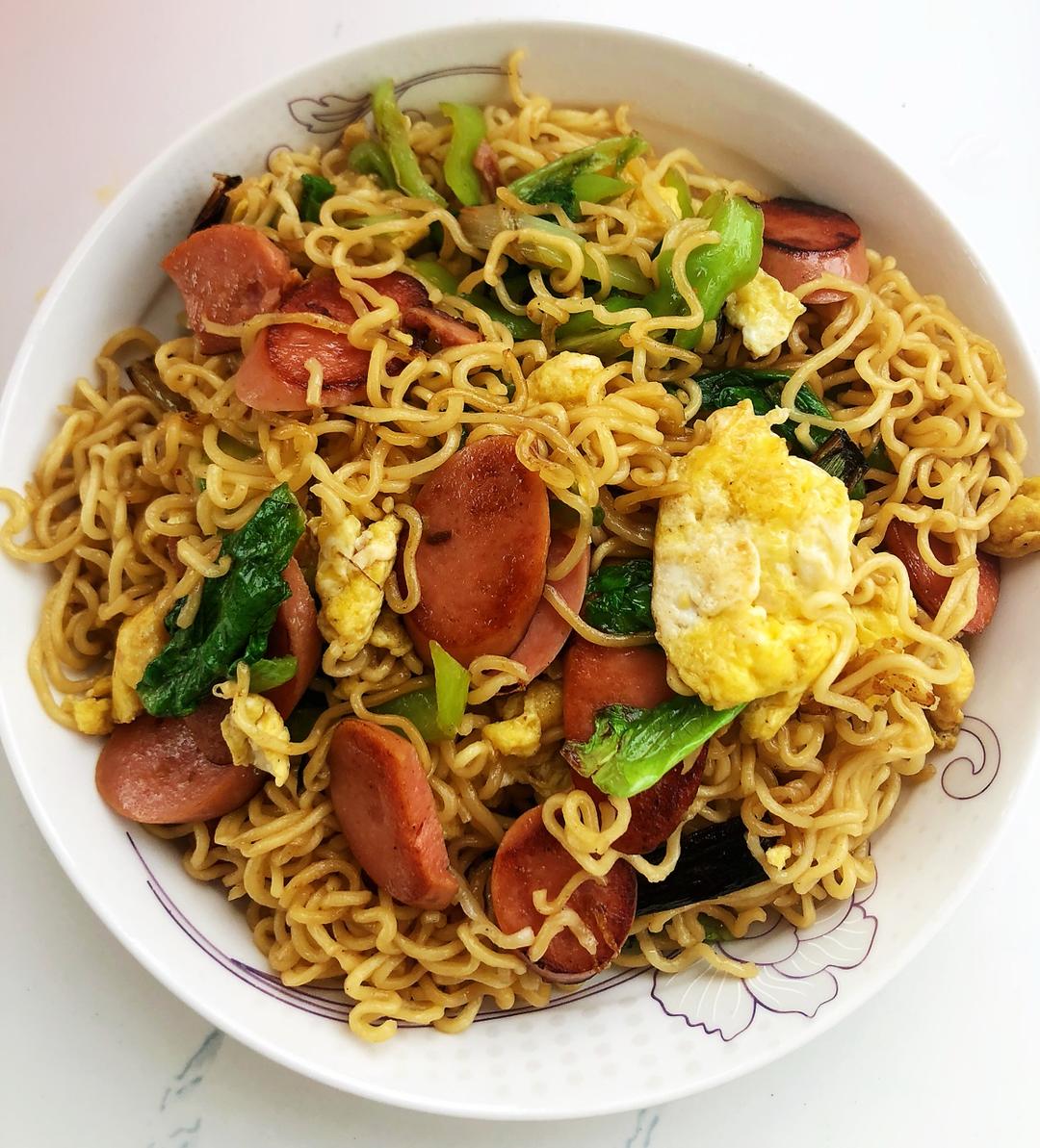 手机用户9812_gobu做的炒方便面