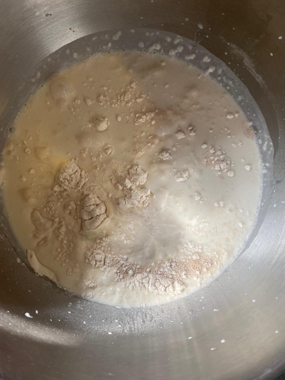 纯奶手撕吐司的做法 步骤1