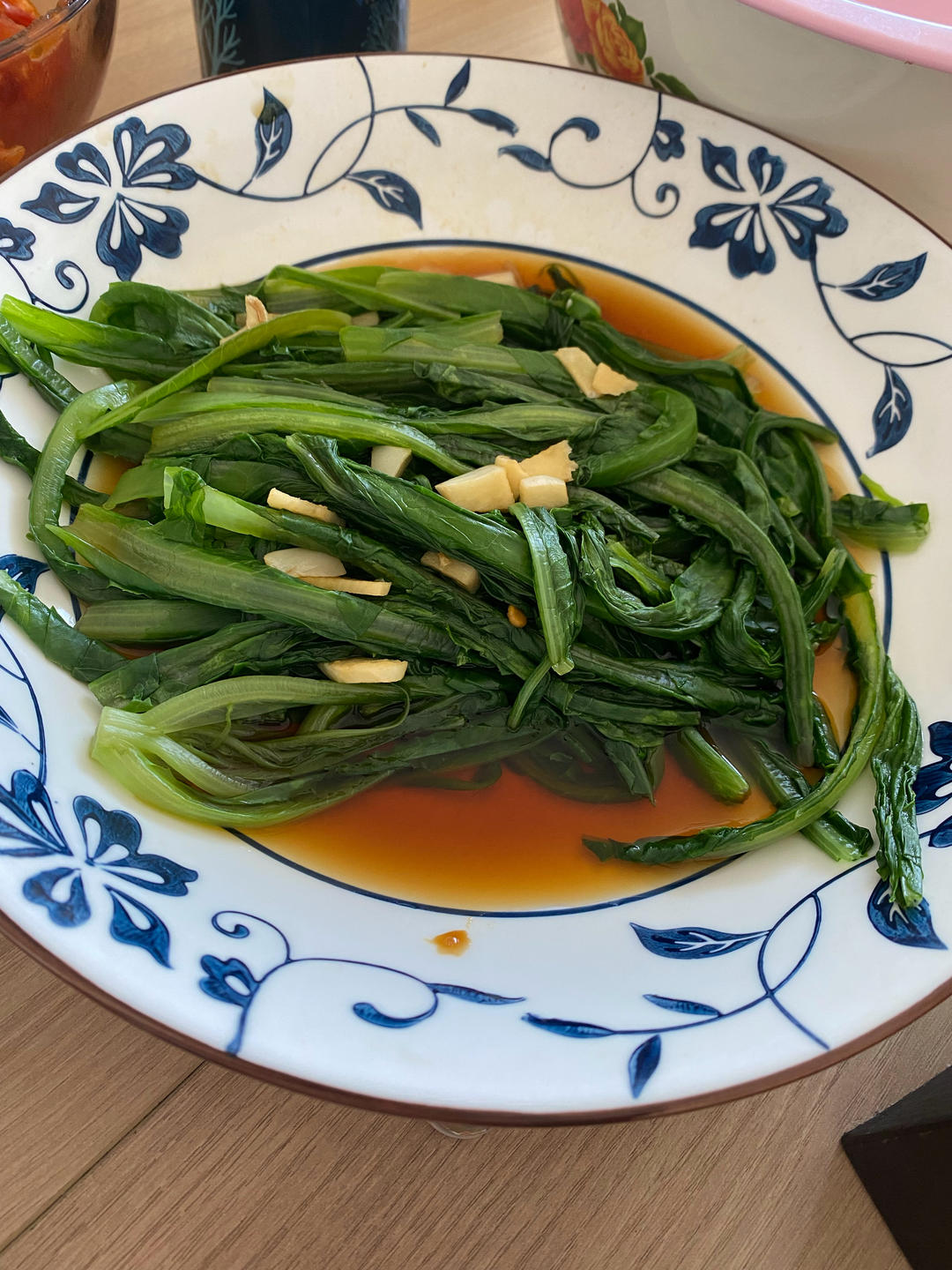 白灼油麦菜——晚间减肥餐