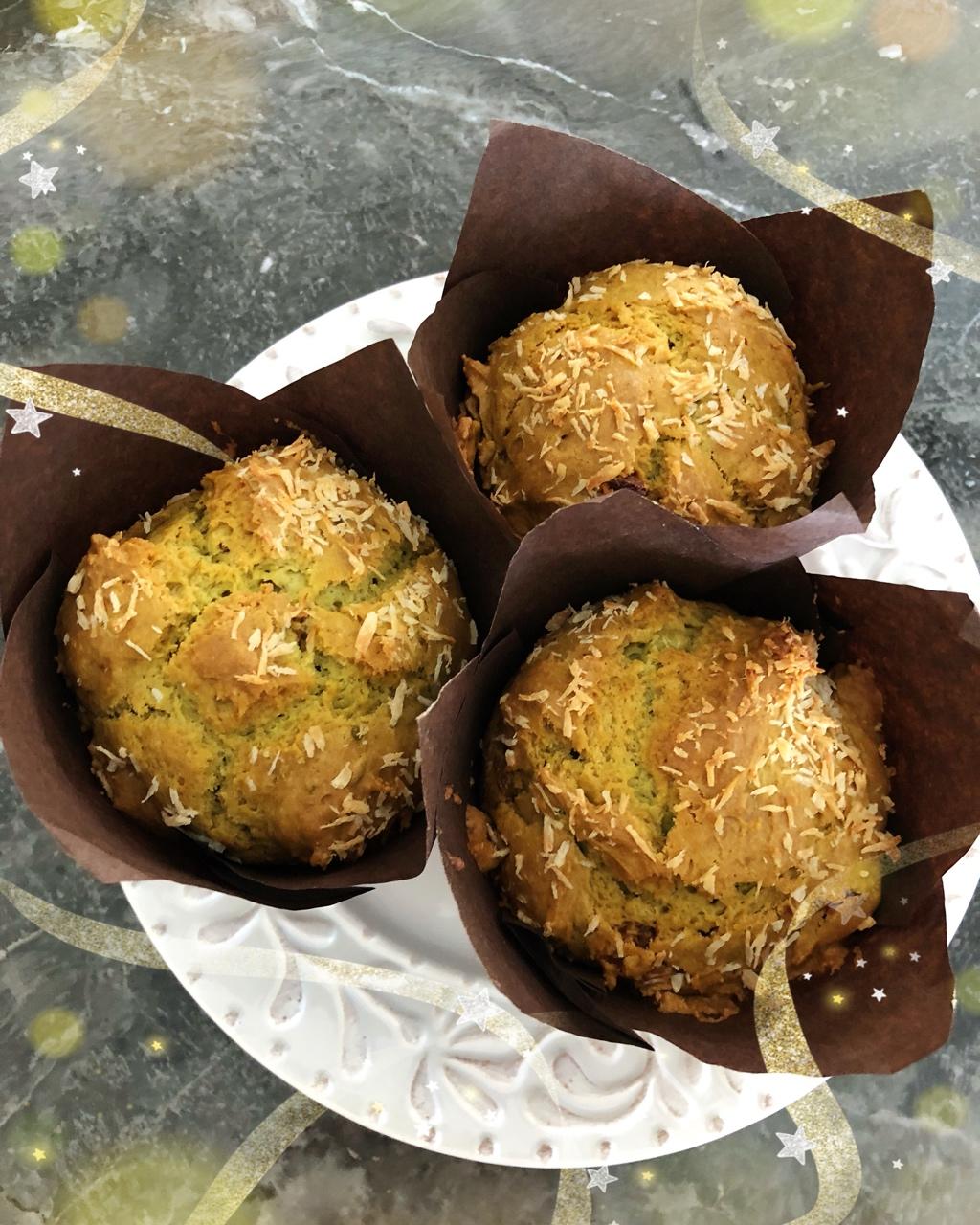 牛油果玛芬蛋糕（低糖低油）