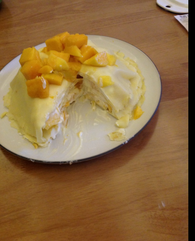 芒果千层蛋糕 6寸