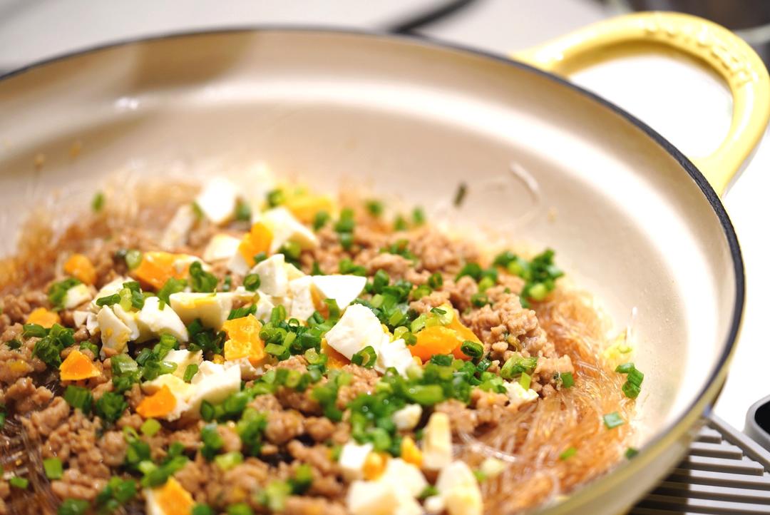 咸蛋肉沫焗娃娃菜|干饭人的下饭菜👍🏻的做法