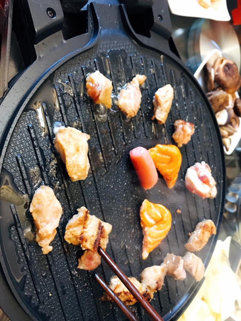 电饼档烤肉