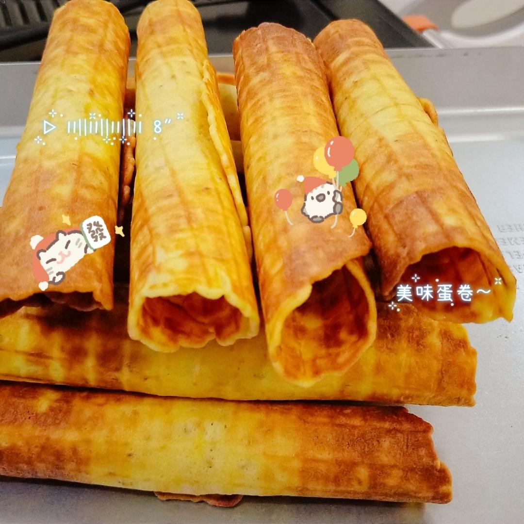 鸡蛋薄脆小煎饼  小零食茶点 比买的还好吃   附细节视频