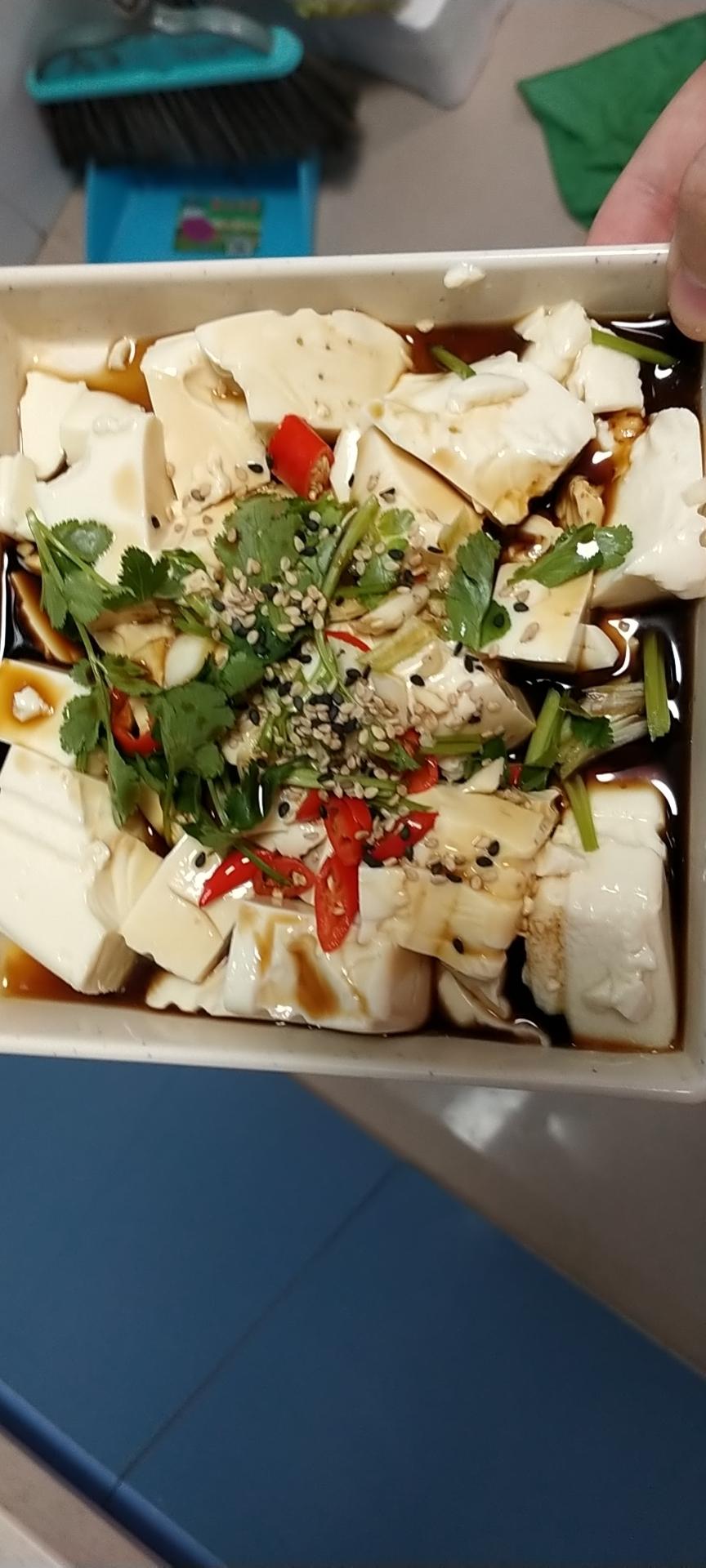 凉拌内酯豆腐的做法