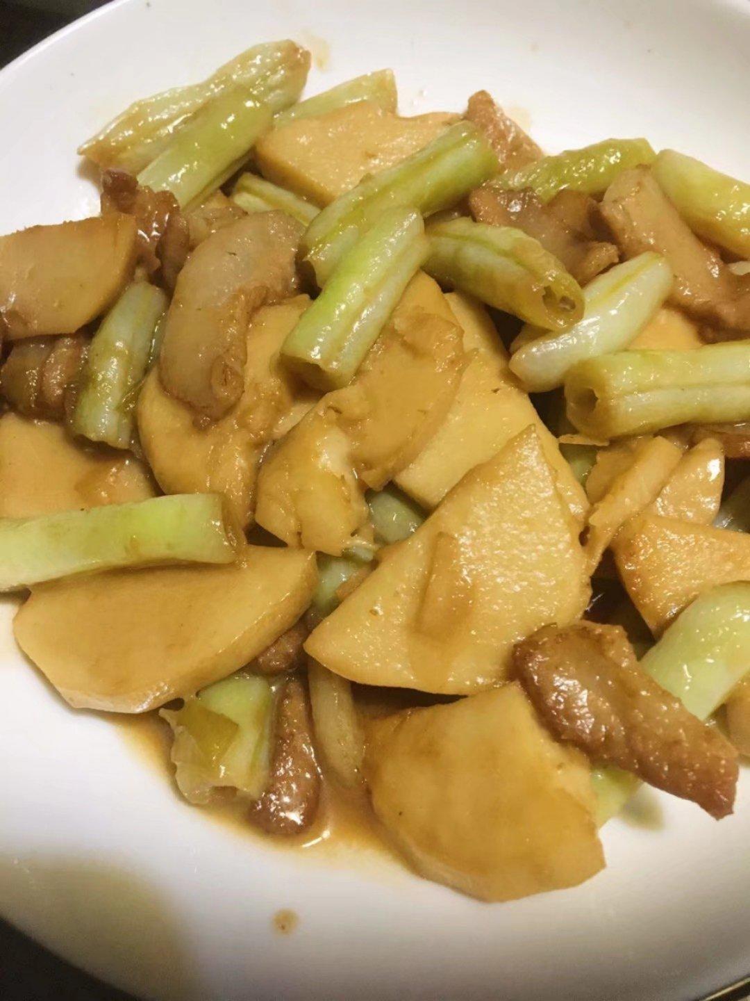芸豆炒肉