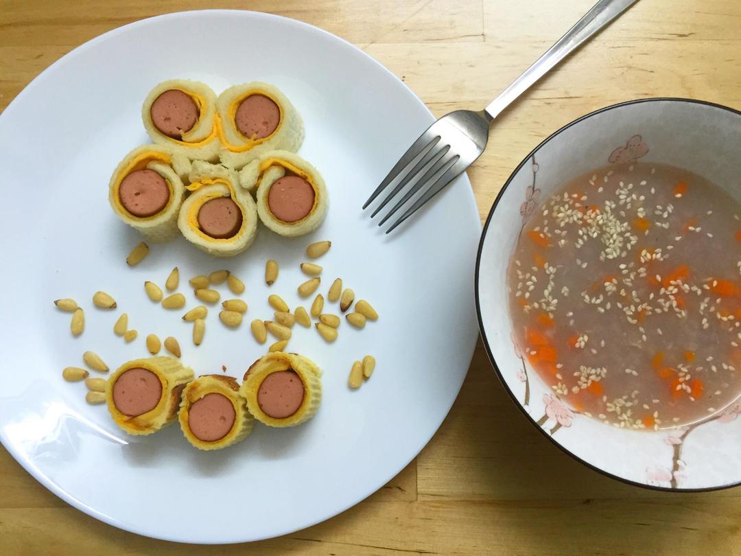 纯奶手撕吐司的做法 步骤1