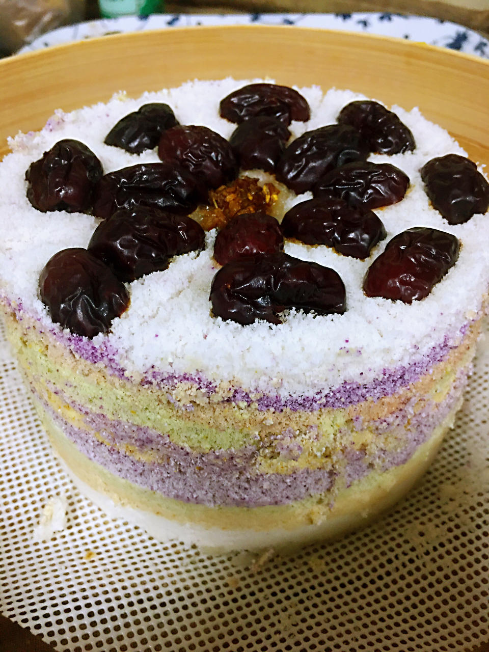 重阳节，带你做💯无添加五彩重阳糕🍰