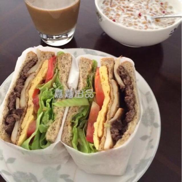 口袋牛肉汉堡