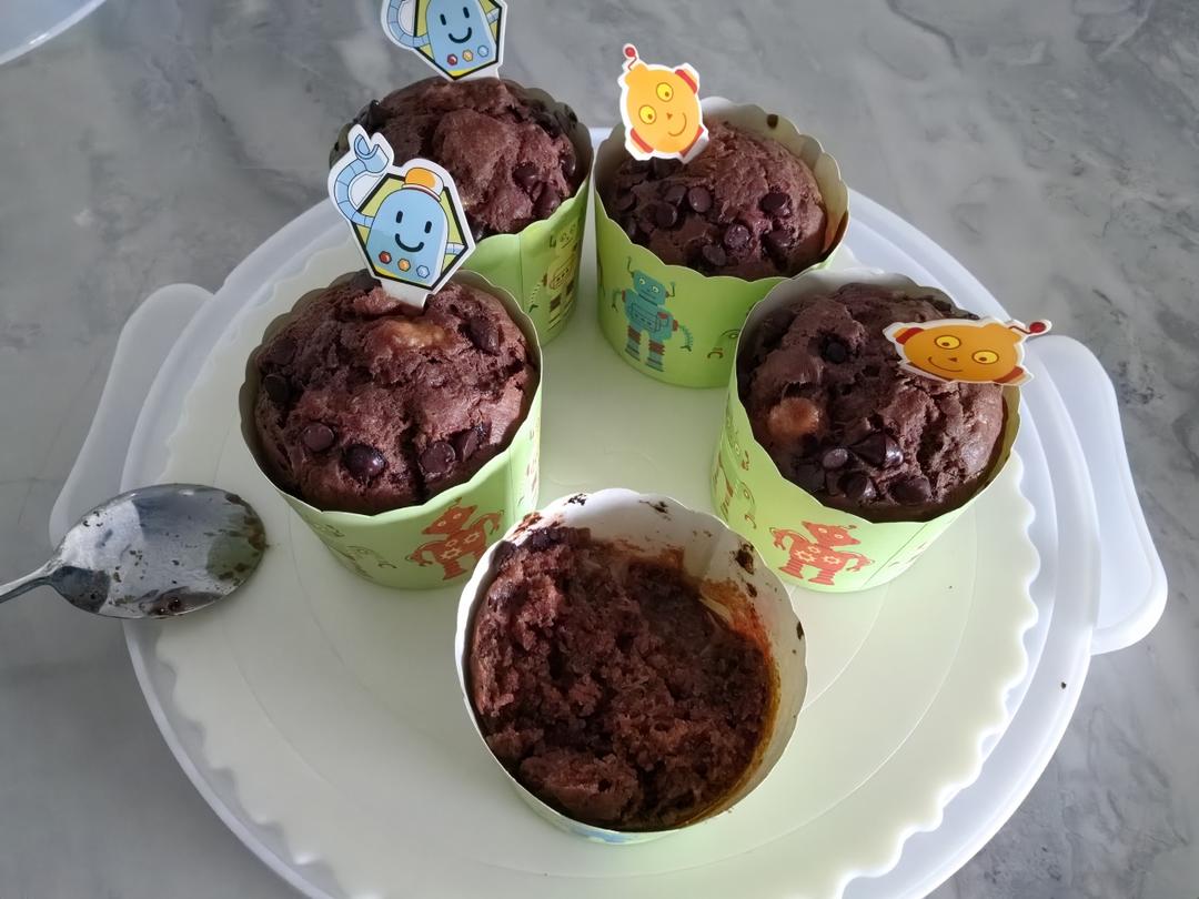 香蕉可可玛芬muffin（松软）