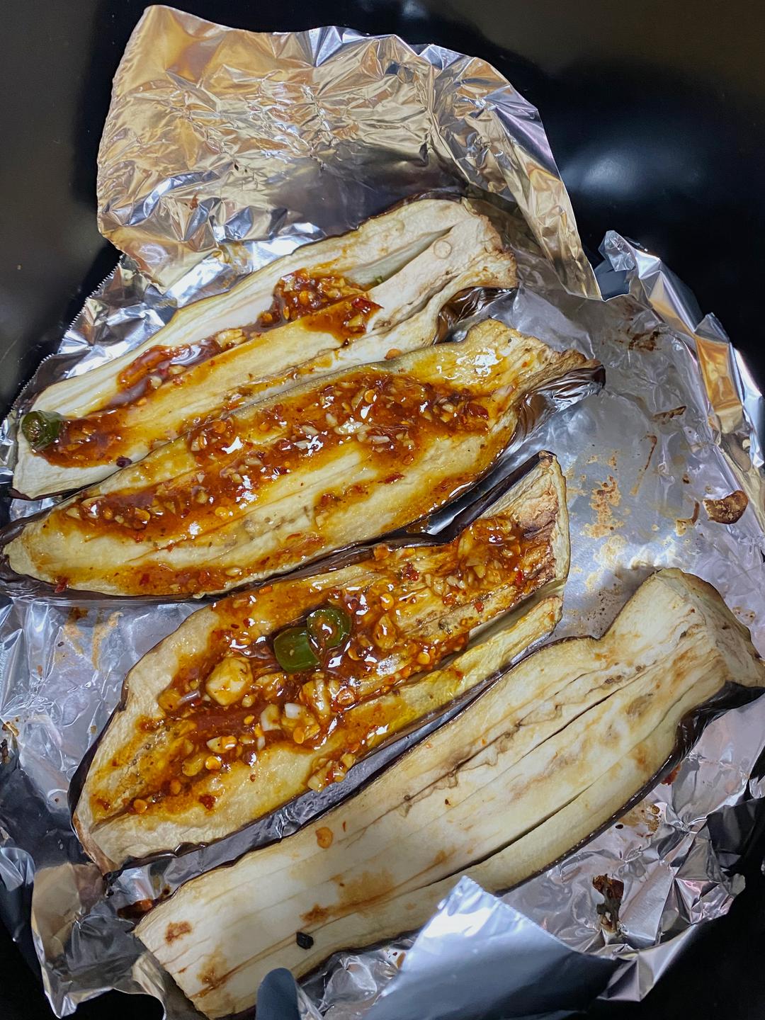 空气炸锅茄子-街边烧烤必点版