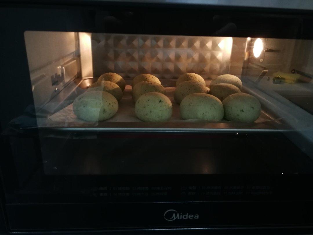 抹茶蔓越莓麻薯包（不回缩）