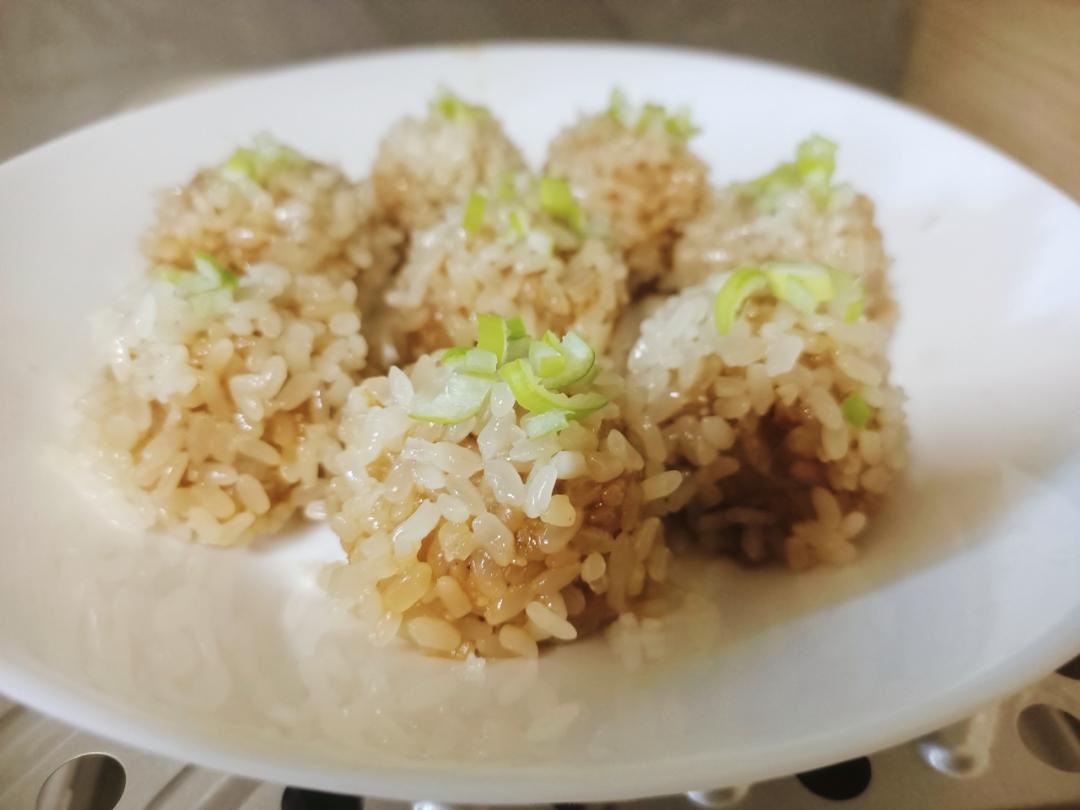 糯米珍珠丸子，年夜饭必备菜，快手蒸菜