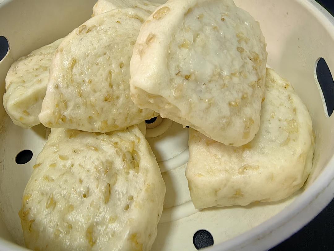 牛奶燕麦馒头【曼食慢语】
