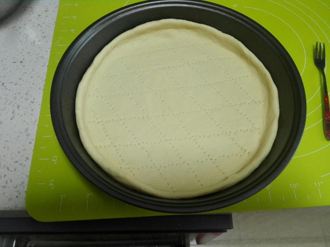 八寸披萨饼皮（四个）制作