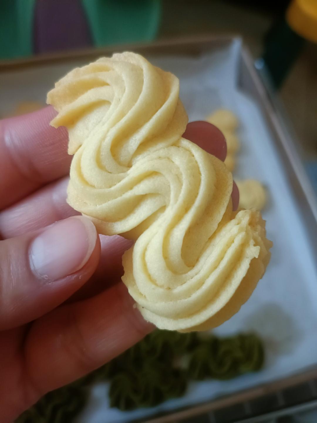 只加蛋清的维也纳曲奇！也太酥脆了！零失败！