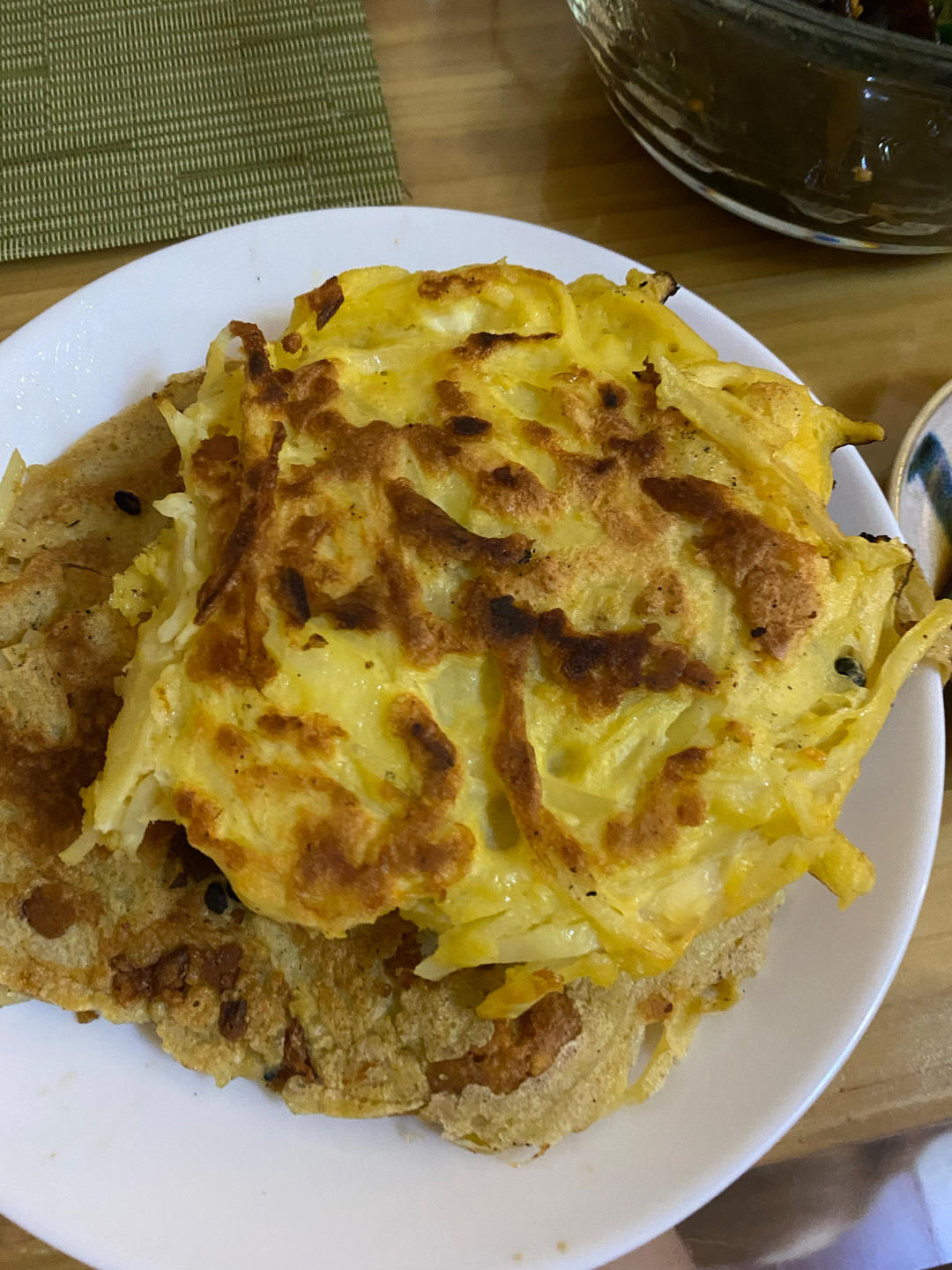 土豆饼(土豆胡萝卜丝饼)