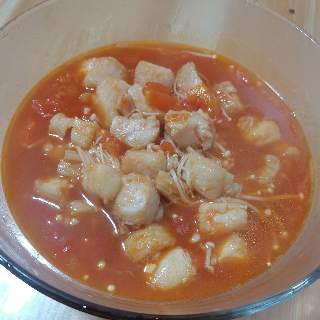 酸爽开胃，番茄巴沙鱼