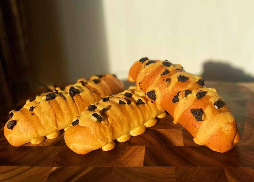 好吃停不下来，奥利奥芝士包