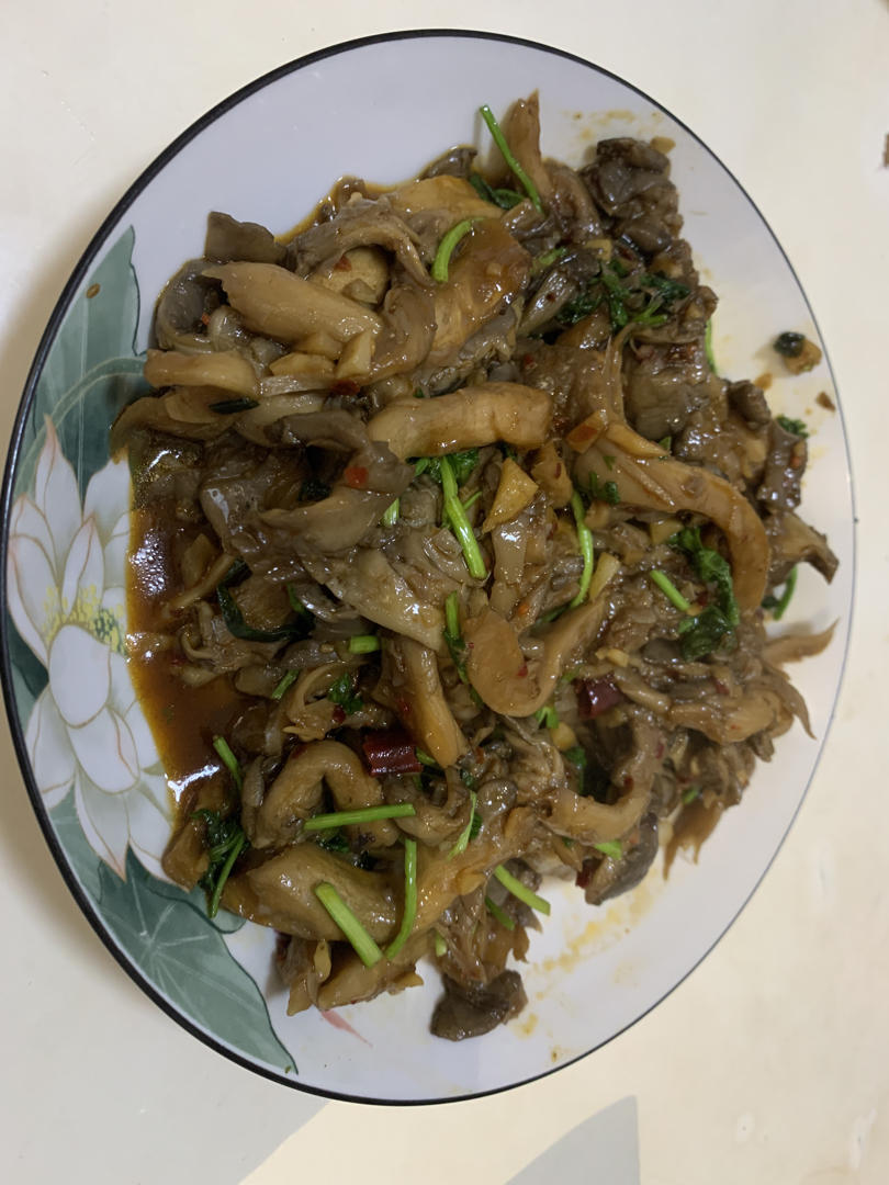 孜然炒蘑菇比肉还香
