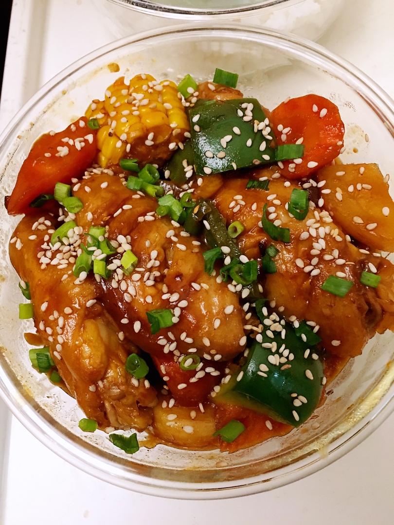 家常版三汁鸡翅焖锅