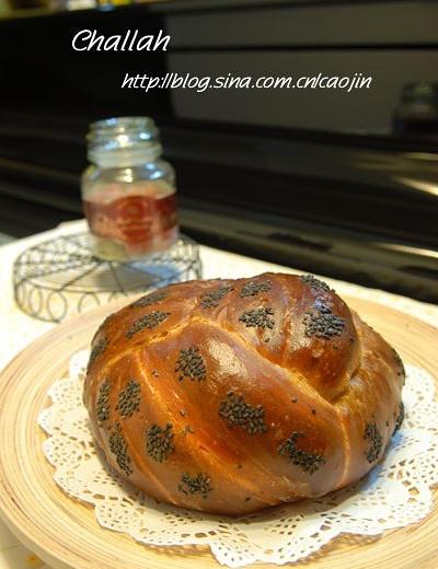 犹太白面包的做法