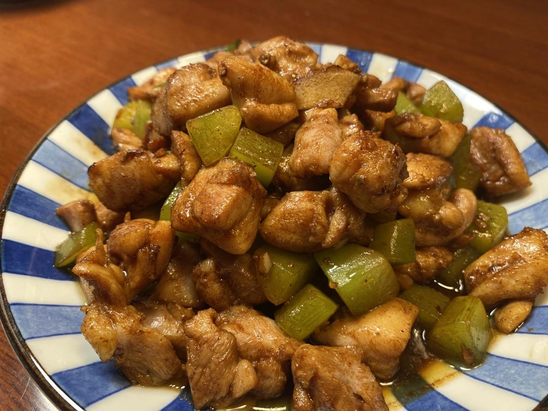 莴笋鸡丁(鸡脯肉)
