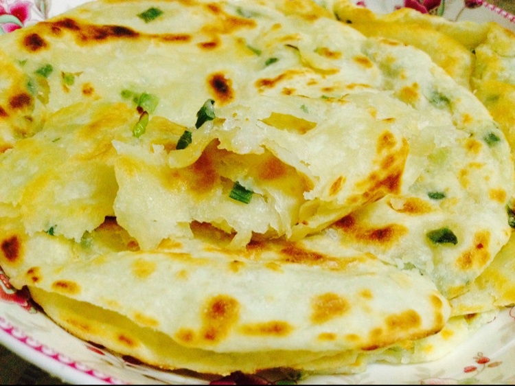家常葱油饼