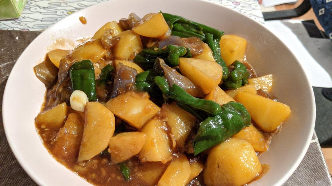 超级下饭的地三鲜