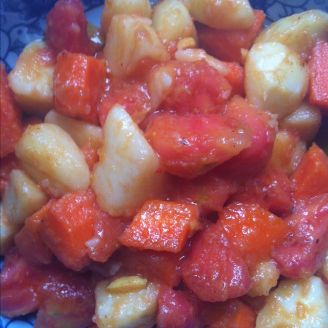 番茄土豆片