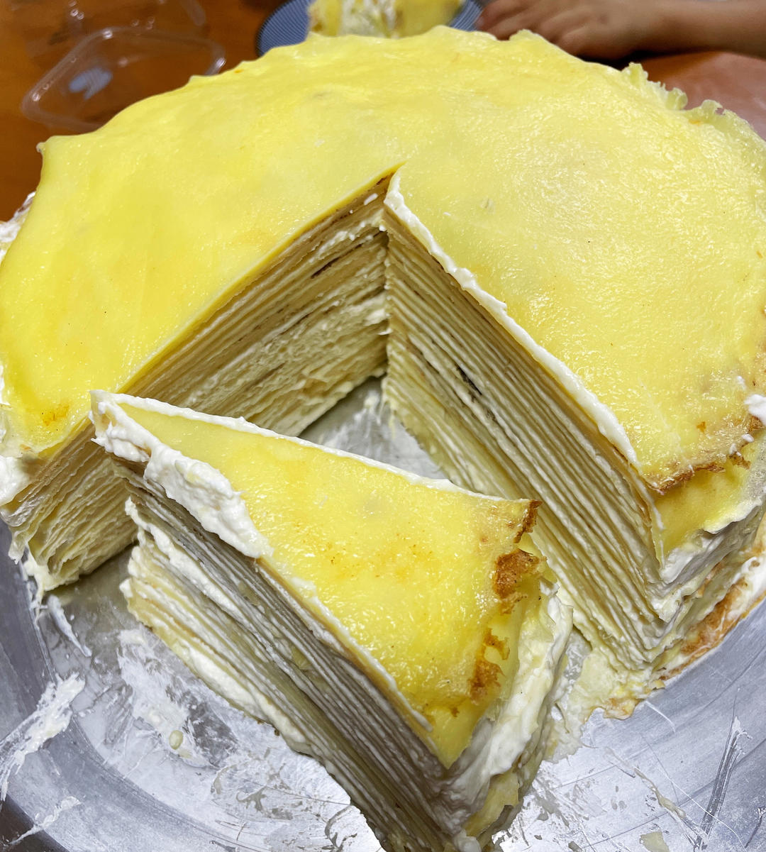榴莲千层（超软糯蛋皮配方٩( ᐛ )و