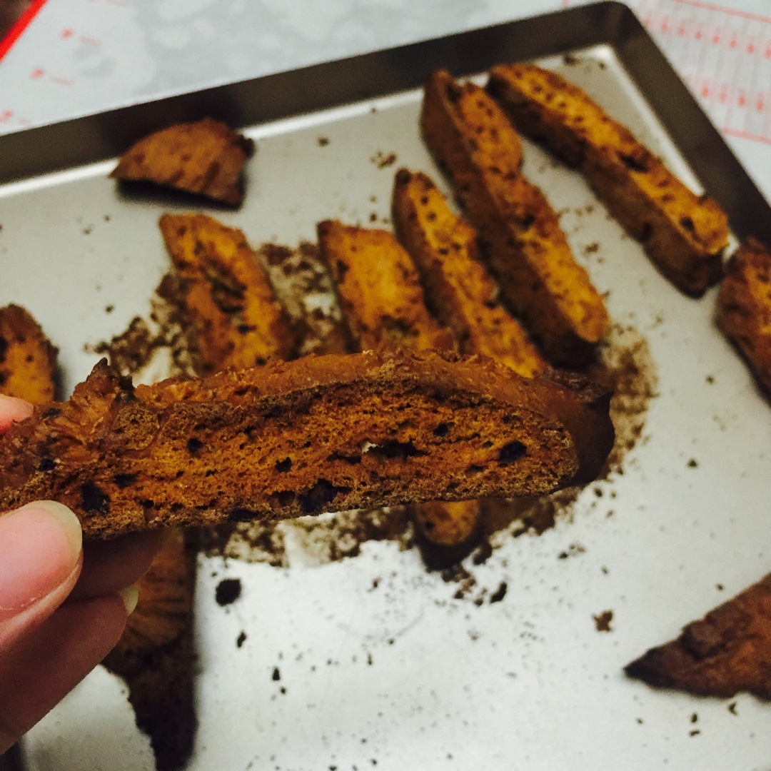 无油咖啡坚果意式脆饼