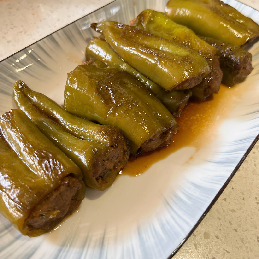 虎皮青椒/青椒塞肉