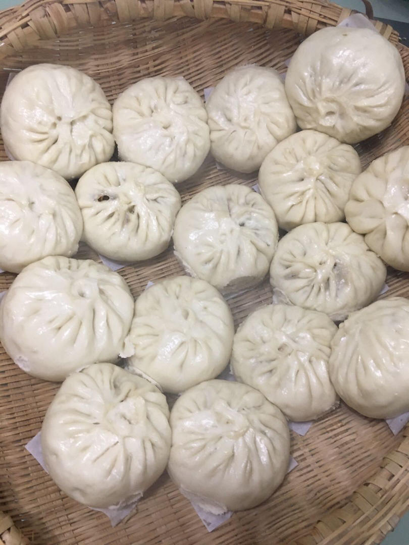 家传炒肉粉条馅包子