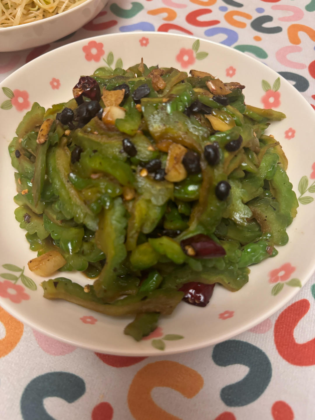 豆豉炒苦瓜
