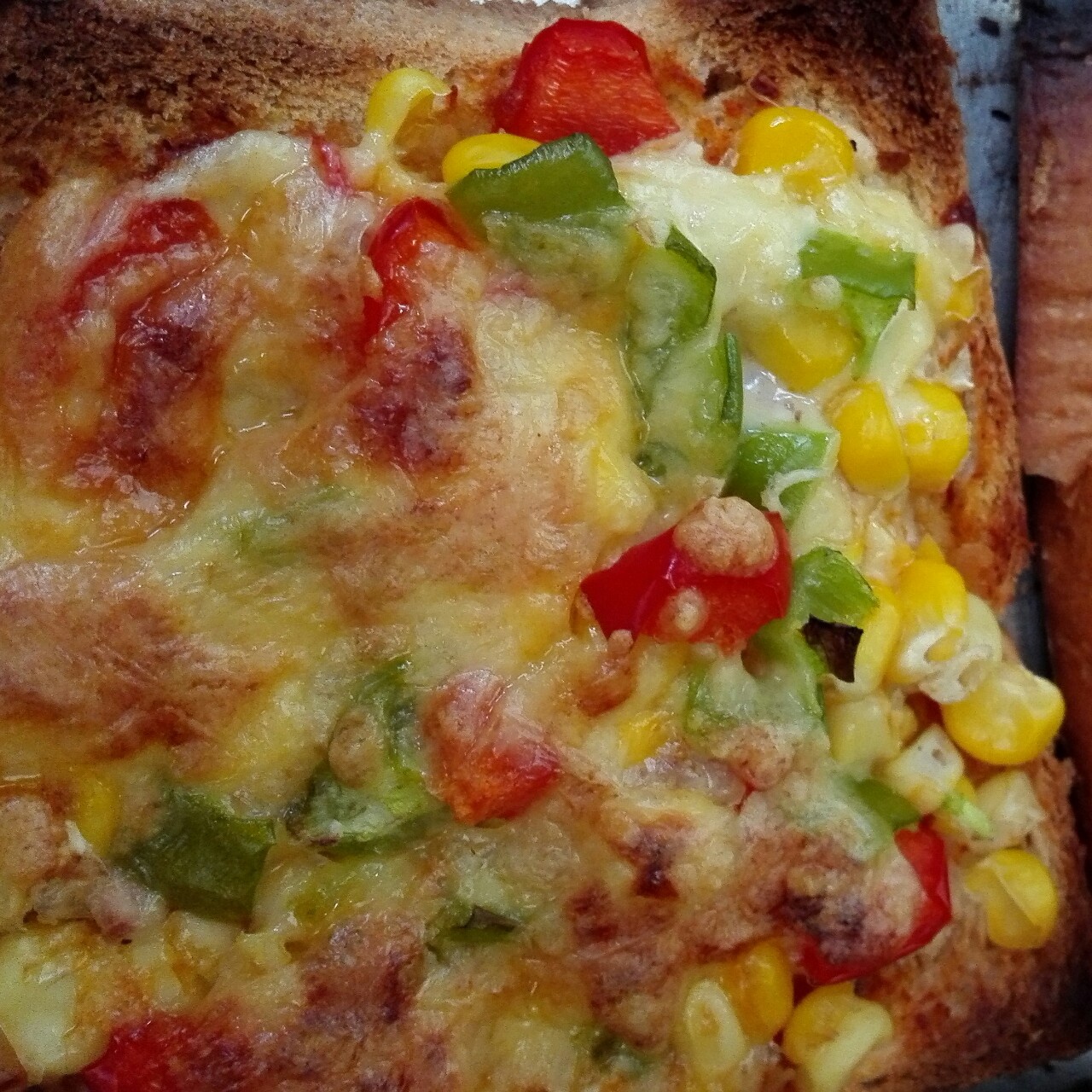 芝士面包片披萨