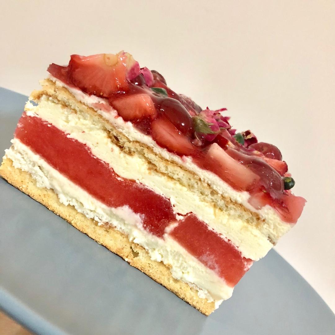 xuexuexueer做的澳洲网红西瓜蛋糕