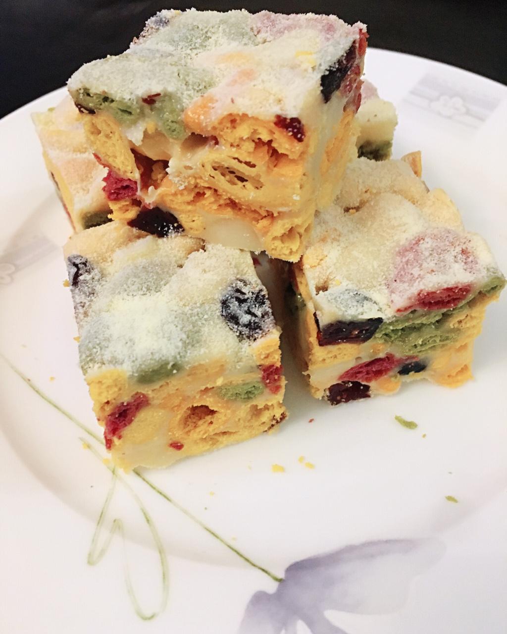 风靡吃货圈的雪花酥