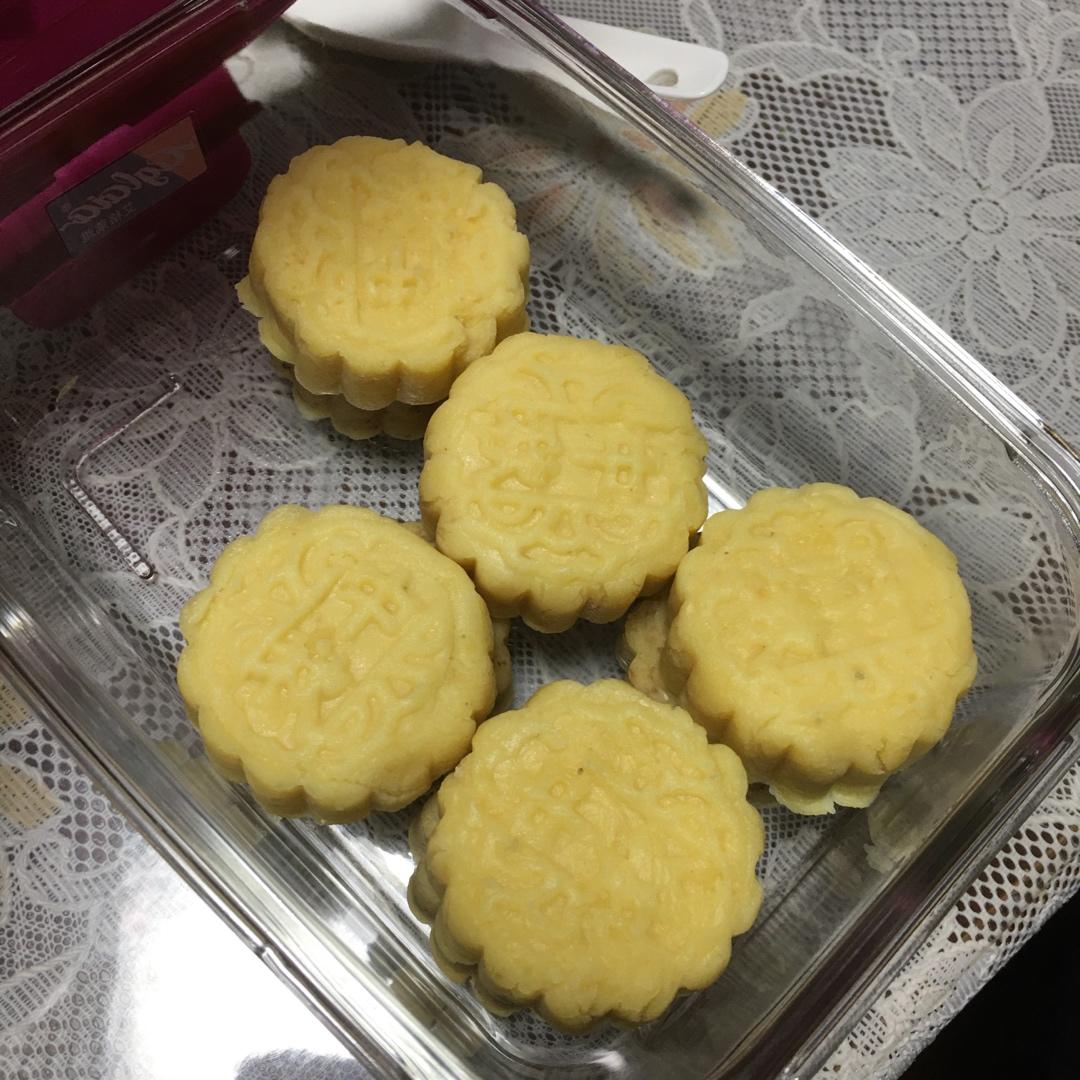 绿豆糕（自制脱皮绿豆）
