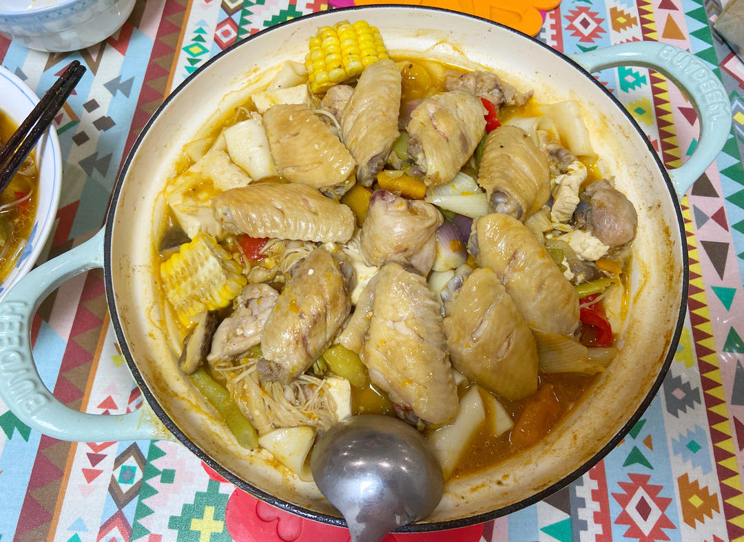 三汁焖鸡翅【11月北鼎珐琅锅食谱】