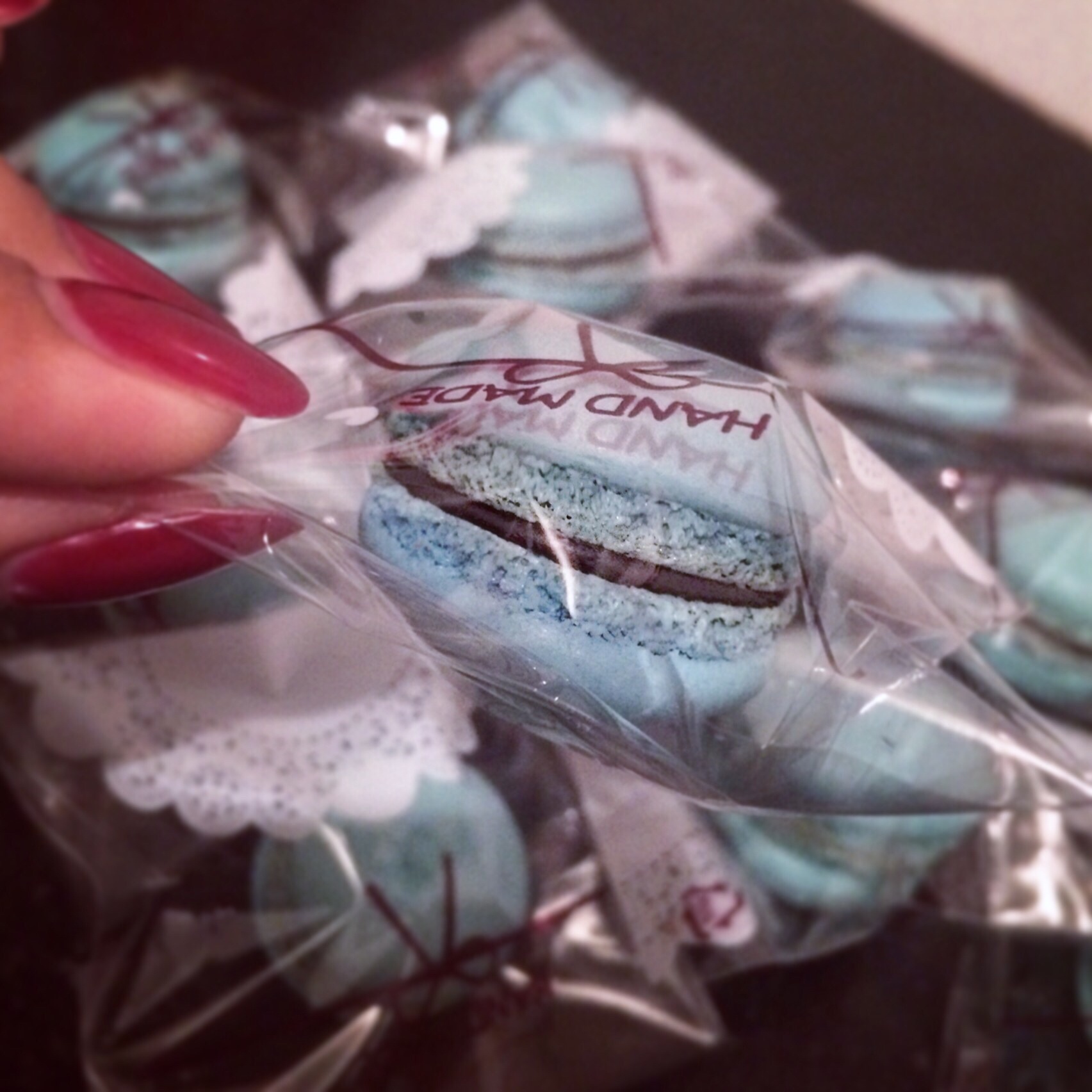 马卡龙(杏仁蛋白糖饼)