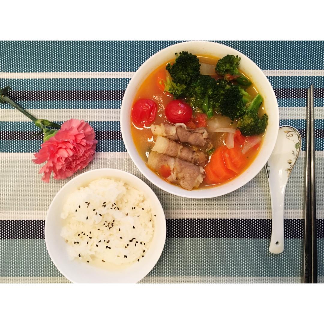 田园蔬菜汤